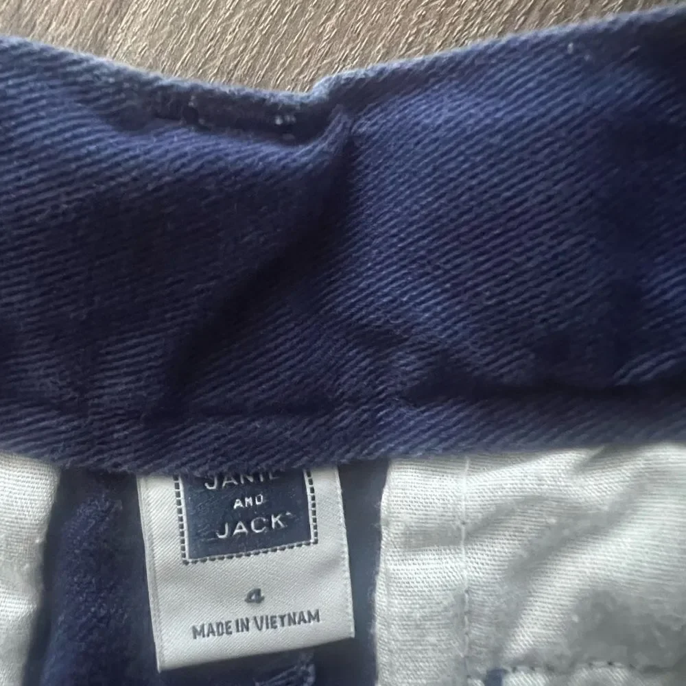 Janie and Jack Navy Blue Boy shorts size 4 T